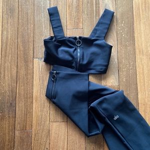 Alo yoga zipper set